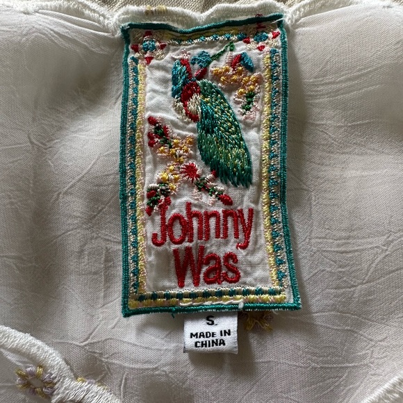 NWOT Johnny Was Gorgeous Embroidered Tunic Top - Picture 6 of 7